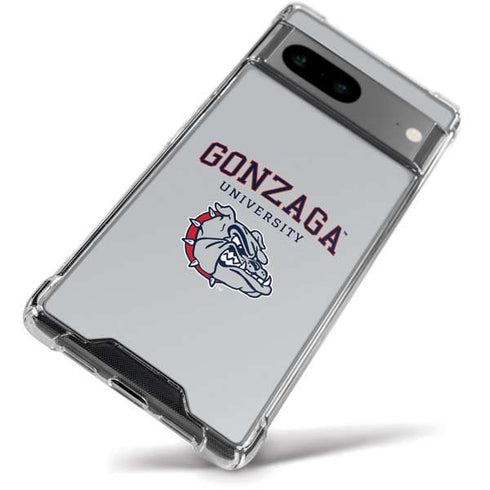 Gonzaga University Collegiate Text Google Pixel 8a Clear Case